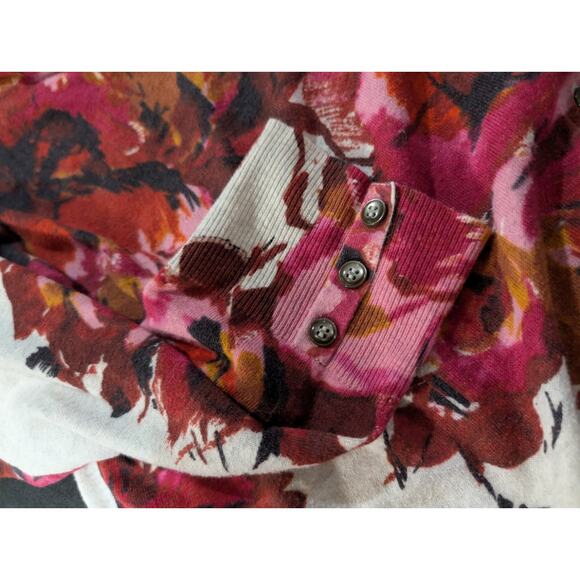 Lane Bryant Cardigan Sweater Women's Plus Size 22/24 Multicolor Bloomcore Shirt - Picture 9 of 13